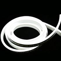 KIT Fita 5 metros Led Neon Silicone Corte 2,5cm Flex 12v Alto Brilho Varias Cores + fonte 2A