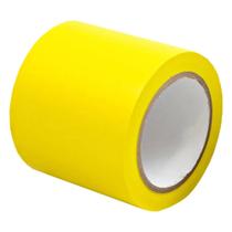 Kit Fita Adesiva Demarcacao De Solo. 10cm X 30m Amarelo 2 Unidades - THR