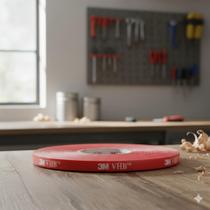 Kit Fita Adesiva Dupla Face 3M VHB Uso Geral Fixação de Objetos e Decoração