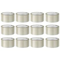 Kit Fita Adesiva Empacotamento Transparente. 45mm X 100m 12 Rolos - KORETECH