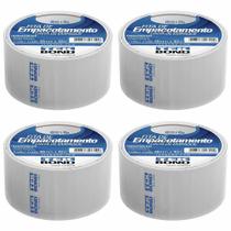 Kit Fita Adesiva Empacotamento Transparente 48mm X 40m 4 Un - TEK BOND