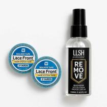 Kit Fita Adesiva Mega Hair 2 Fitas de 3 Metros + Removedor de fita cola