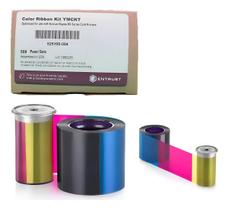 Kit Fita Colorida YMCKT Premium para Impressão de Cartões PVC e Crachás Kit Fita Colorida YMCKT Premium para Impressão de Cartões PVC e Crachás