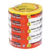 KIT FITA CREPE 710 MASK 24mm X 50m C/ 05 ROLOS KIT FITA CREPE 710 MASK 24mm X 50m C/ 05 ROLOS