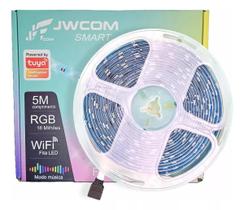 Kit Fita De Led Colorida Inteligente Wifi 5m Alexa Google