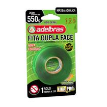 KIT FITA DUPLA FACE ACRILICA VERDE 12mm X 2m C/ 30 ROLOS