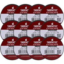 Kit Fita isolante 19mm x 10m Preto Kit Fita isolante 19mm x 10m Preto