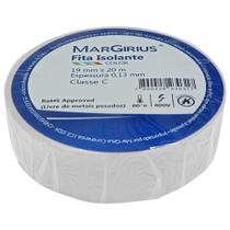 Kit Fita Isolante Cor Branca 20m 6 Rolos - MARGIRIUS