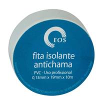 Kit Fita Isolante EOS para Instalação Elétrica 10m x 0,18m Branca - 100 Unidades