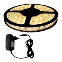 Kit Fita Led 5050 Silicone 5M + Fonte 12V + Emenda Rápida Kit Fita Led 5050 Silicone 5M + Fonte 12V + Emenda Rápida