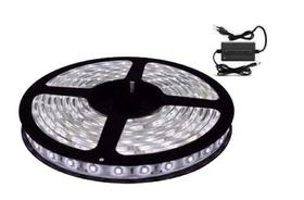 Kit Fita Led Com 5 Metros 3528 Branco Frio Com Silicone E Fonte 12v 3a Bivolt Kit Fita Led Com 5 Metros 3528 Branco Frio Com Silicone E Fonte 12v 3a Bivolt