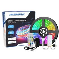 Kit Fita Led Inteligente Dual Novadigital Wifi 5Metros - Novadigital.