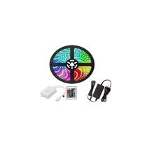 Kit Fita Led Rgb 3528 5mt+ Fonte De Mesa + Controle Remoto Kit Fita Led Rgb 3528 5mt+ Fonte De Mesa + Controle Remoto