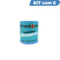 Kit fita micropore 5x10 procitex com 6 unidades
