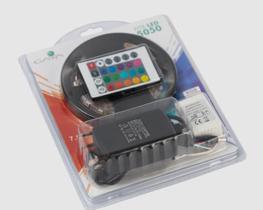 Kit Fita Rgb 5050 5 Metros 12V 7.8W/M IP20 Gaya