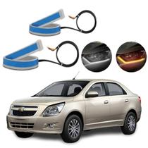 Kit Fitas Led DRL Farol + Seta 12v 45cm Cobalt 2011 2012 2013 2014 2015 2016 2017 2018 2019 2020
