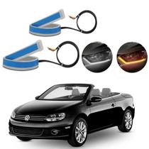 Kit Fitas Led DRL Farol + Seta 12v 45cm EOS 2006 2007 2008 2009 2010 2012 2013 2014 2015 Kit Fitas Led DRL Farol + Seta 12v 45cm EOS 2006 2007 2008 2009 2010 2012 2013 2014 2015