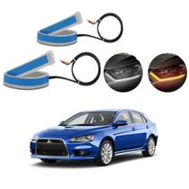 Kit Fitas Led DRL Farol + Seta 12v 45cm Lancer 1993 1994 1995 1996 1997 1998 1999 2000 2001 2002 2003 até 2020 Kit Fitas Led DRL Farol + Seta 12v 45cm Lancer 1993 1994 1995 1996 1997 1998 1999 2000 2001 2002 2003 até 2020