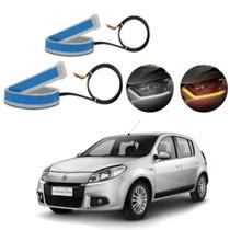 Kit Fitas Led DRL Farol + Seta 12v 45cm Sandero 2011 2012 2013 2014 2015 2016 2017 2018 2019 2020 2021 Kit Fitas Led DRL Farol + Seta 12v 45cm Sandero 2011 2012 2013 2014 2015 2016 2017 2018 2019 2020 2021