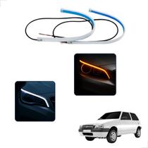 Kit Fitas Led DRL Farol + Seta 12v 45cm Uno Mille 2004 2005 2006 2007 2008 2009 2010 2011 2012 2013 2014 2015 Kit Fitas Led DRL Farol + Seta 12v 45cm Uno Mille 2004 2005 2006 2007 2008 2009 2010 2011 2012 2013 2014 2015