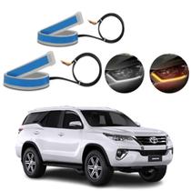 Kit Fitas Led DRL Farol + Seta 12v 60cm Hilux SW4 2005 2006 2007 2008 2009 2010 2011 2012 2013 2014 2015 Kit Fitas Led DRL Farol + Seta 12v 60cm Hilux SW4 2005 2006 2007 2008 2009 2010 2011 2012 2013 2014 2015