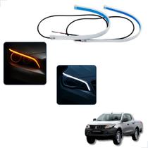 Kit Fitas Led DRL Farol + Seta 12v 60cm L200 Triton 2004 2005 2006 2007 2008 2009 2010 2011 2012 2013 até 2023 Kit Fitas Led DRL Farol + Seta 12v 60cm L200 Triton 2004 2005 2006 2007 2008 2009 2010 2011 2012 2013 até 2023