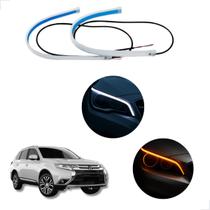 Kit Fitas Led DRL Farol + Seta 12v 60cm Outlander 2010 2011 2012 2013 2014 2015 2016 2017 2018 2019 2020 2021 Kit Fitas Led DRL Farol + Seta 12v 60cm Outlander 2010 2011 2012 2013 2014 2015 2016 2017 2018 2019 2020 2021