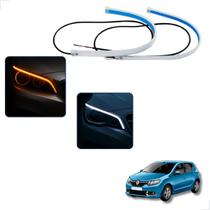 Kit Fitas Led DRL Farol + Seta 12v 60cm Sandero 2011 2012 2013 2014 2015 2016 2017 2018 2019 2020 2021 Kit Fitas Led DRL Farol + Seta 12v 60cm Sandero 2011 2012 2013 2014 2015 2016 2017 2018 2019 2020 2021