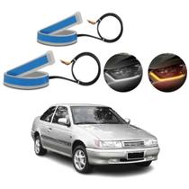 Kit Fitas Led DRL Farol + Seta 12v 60cm Verona 1990 1991 1992 1993 1994 1995 1996 Kit Fitas Led DRL Farol + Seta 12v 60cm Verona 1990 1991 1992 1993 1994 1995 1996