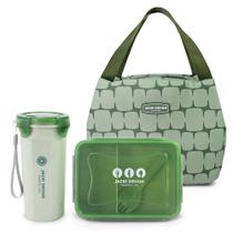 Kit Fitness de 3 Pçs Elementos Verde