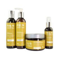 Kit Fito Capillus Olive Shampoo+Condicionador+Máscara+Tônico