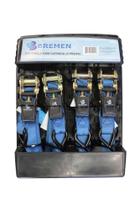 Kit fivela com catraca para cinto de segurança 4 peças bremen Kit fivela com catraca para cinto de segurança 4 peças bremen