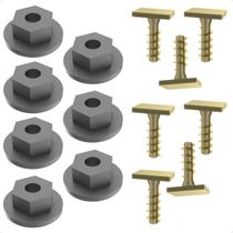 Kit Fixação 14pcs Para-Lama GM S10 2007-2013 Traseiro