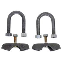 Kit Fixação Abraçadeira Grampo Eixo Bandeja Inferior D10 1978 a 1984 D20 Silverado 1985 a 2002 - Direito