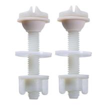 Kit Fixação Caixa Acoplada Astra - Parafusos Plásticos de Alta Resistência Kit Fixação Caixa Acoplada Astra - Parafusos Plásticos de Alta Resistência