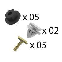 Kit Fixação da Moldura do Paralama Corsa Montana 12 Pçs