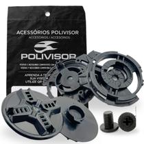 Kit Fixação da Viseira Botões Para Capacete Agv Blade Aberto Kit Fixação da Viseira Botões Para Capacete Agv Blade Aberto
