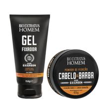 Kit fixação Homem 1 Gel 150g 1 Pomada 65g Bio Extratus