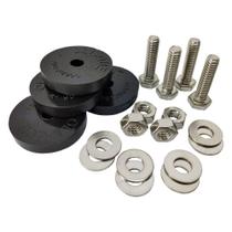 Kit Fixação Inox Universal Para Suporte Condensadora 1 Unidade