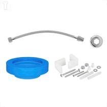 Kit fixacao p/bacia c/caixa acoplada lateral cromado deca 1201.c.kit.pcd Kit fixacao p/bacia c/caixa acoplada lateral cromado deca 1201.c.kit.pcd