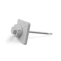 Kit Fixação para Telha Pvc com Parafuso 10 Unidades Lux Telhas