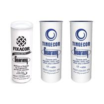Kit FixaCor + 2 Corante de Roupas Azul Guarany Kit FixaCor + 2 Corante de Roupas Azul Guarany