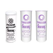 Kit FixaCor + 2 Corante de Roupas Lilás Guarany