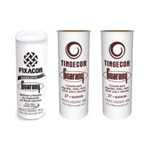 Kit FixaCor + 2 Corante de Roupas Marrom Guarany