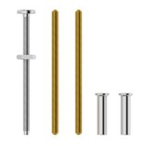 Kit Fixador Completo Acabamento Metal Docol 484 M5x80mm 1610