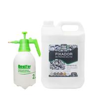 Kit Fixador De Pedras Soltas Hold Stone 5L E Borrifador 2 Kit Fixador De Pedras Soltas Hold Stone 5L E Borrifador 2