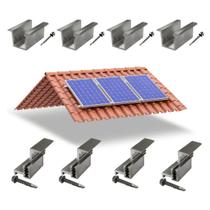 Kit Fixador Grampo Final Regulável E Intermediário Tipo U 03