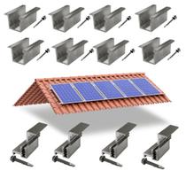 Kit Fixador Grampo Final Regulável E Intermediário Tipo U 05 Kit Fixador Grampo Final Regulável E Intermediário Tipo U 05