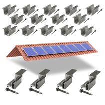 Kit Fixador Grampo Final Regulável E Intermediário Tipo U 08 Kit Fixador Grampo Final Regulável E Intermediário Tipo U 08