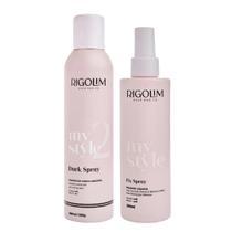 Kit Fixadores Dark e Fix Rigolim Penteados Profissionais